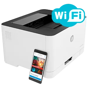 HP Color Laser 150nw with Wi-Fi